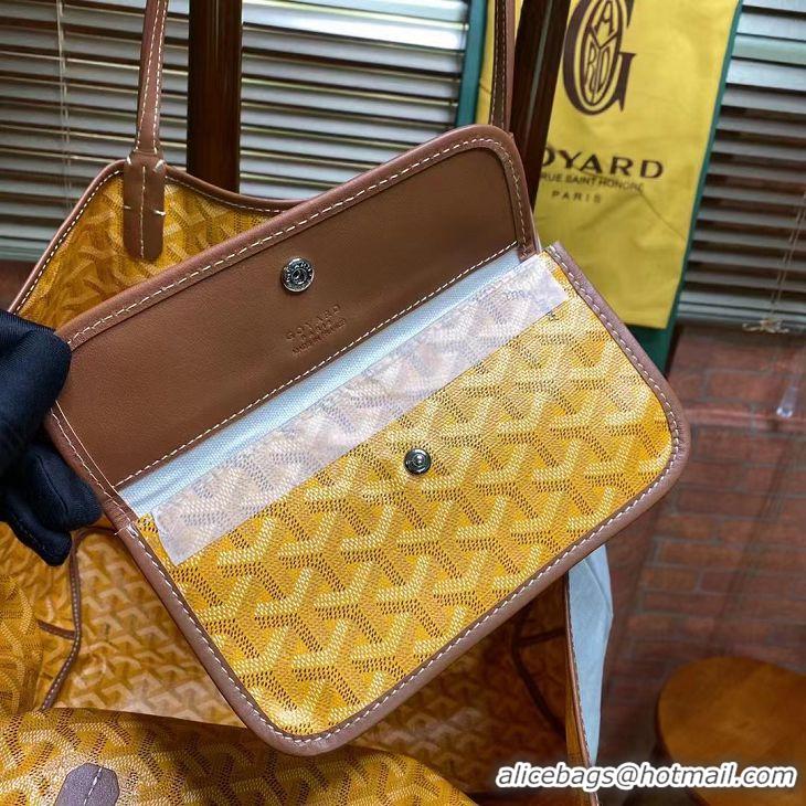 Free Shipping Goyard Anjou St Louis Pertuis Tote Bag PM 2159 Yellow