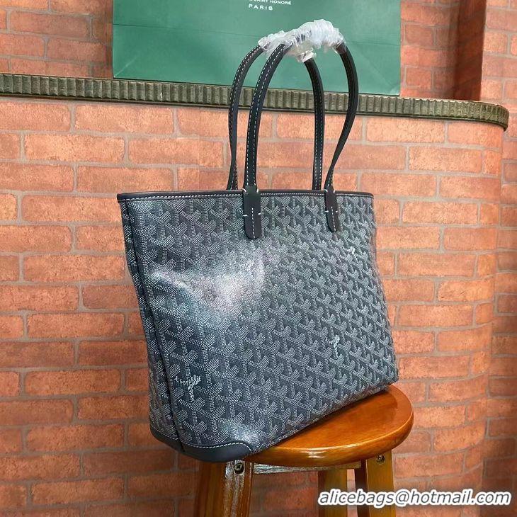 New Release Creation Goyard Artois Original Zipper Bag 00319 Dark Grey