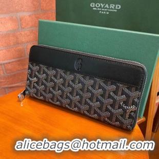 Most Popular Goyard Original Zippy Organizer Wallet 020111 Black