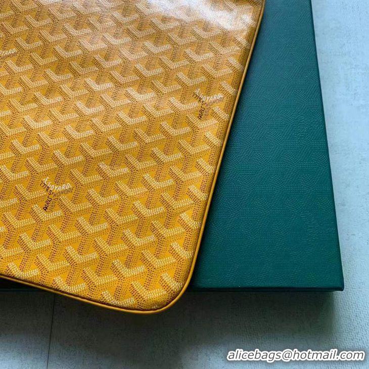 Noble Useful Goyard Original Senat Pouch iPad Bag Large L020115 Yellow