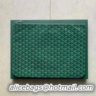 Good Product Goyard Original Senat Pouch iPad Bag Large L020115 Green