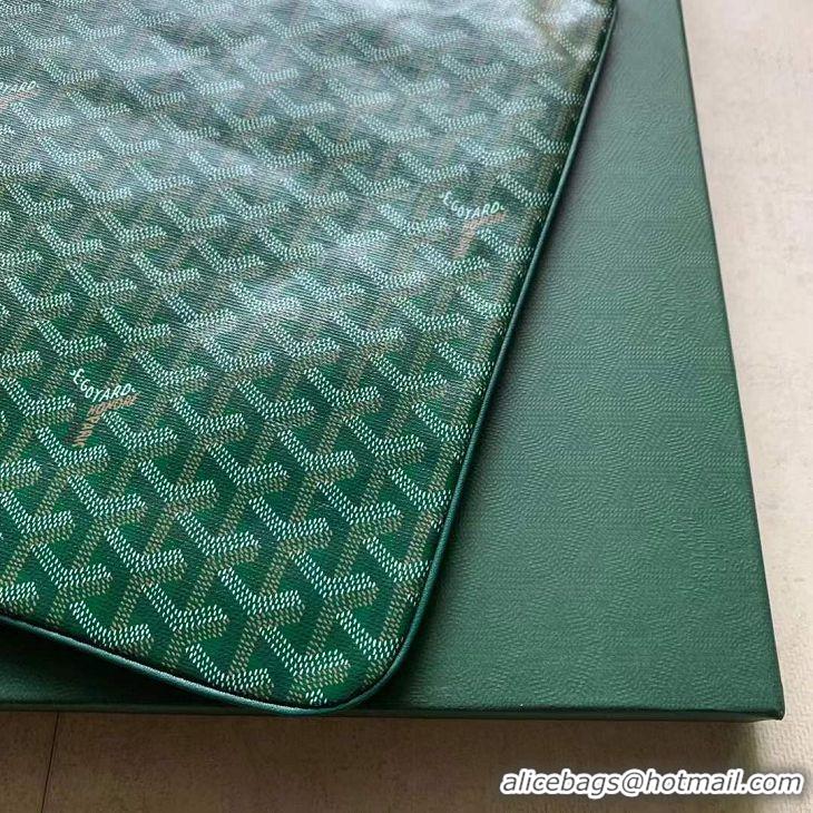 Good Product Goyard Original Senat Pouch iPad Bag Large L020115 Green