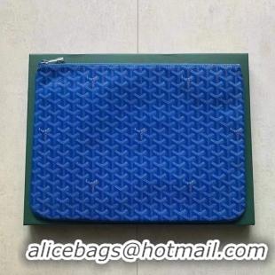 Trendy Design Goyard Original Senat Pouch iPad Bag Large L020115 Light Blue