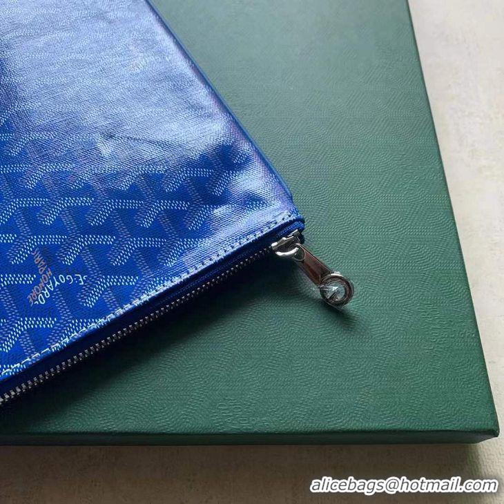 Trendy Design Goyard Original Senat Pouch iPad Bag Large L020115 Light Blue