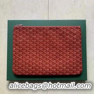 Cheapest Goyard Original Senat Pouch iPad Bag Medium M020115 Red