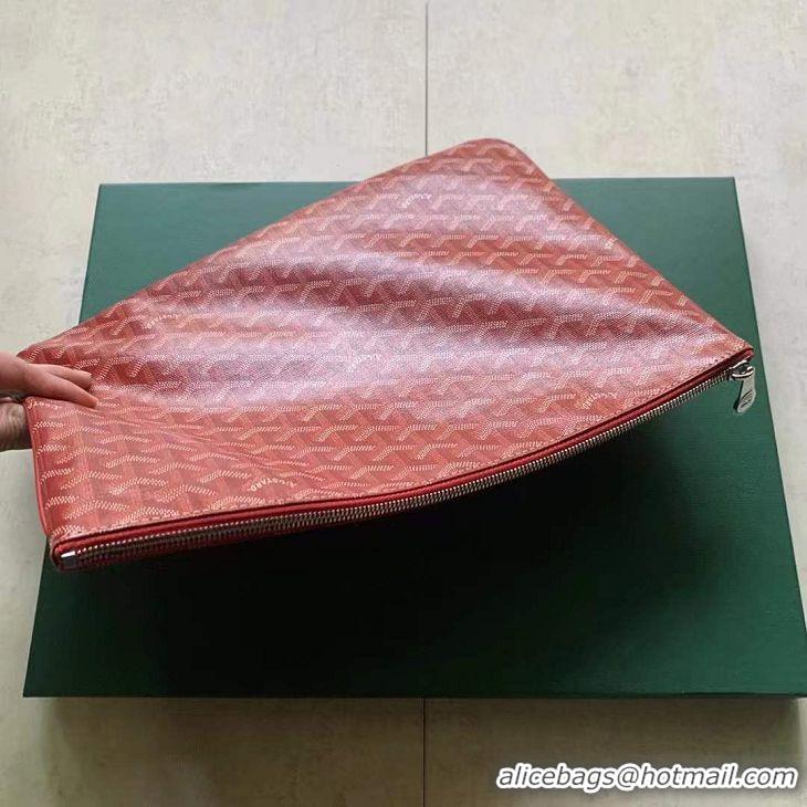 Cheapest Goyard Original Senat Pouch iPad Bag Medium M020115 Red