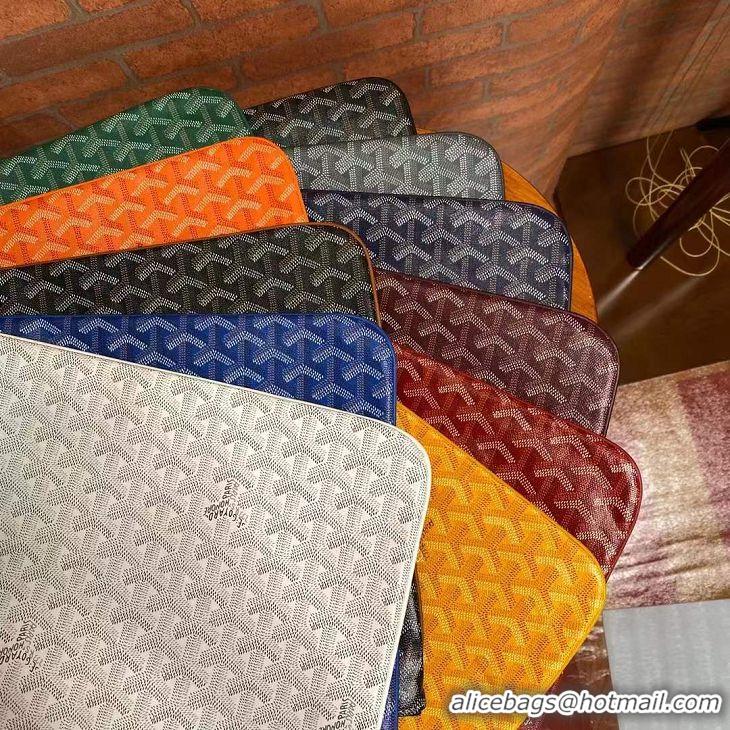 Top Quality Goyard Original Senat Pouch iPad Bag Medium M020115 Bungundy