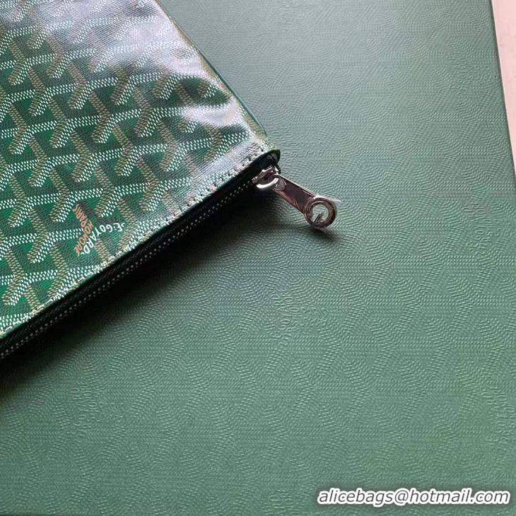 Grade Design Goyard Original Senat Pouch iPad Bag Medium M020115 Green