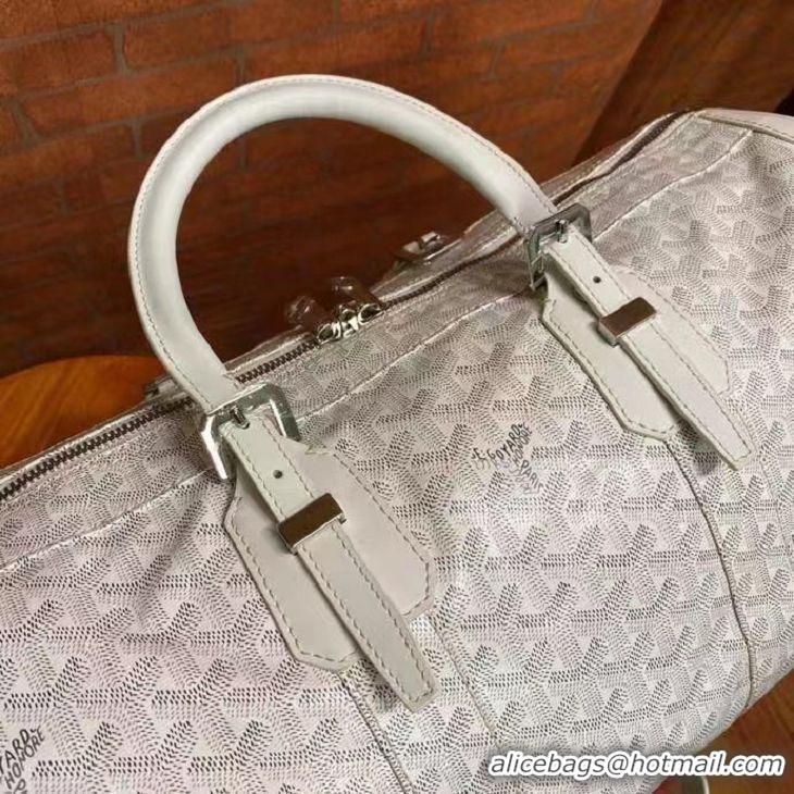 Buy Discount Goyard Original Travel Bag 8953 White