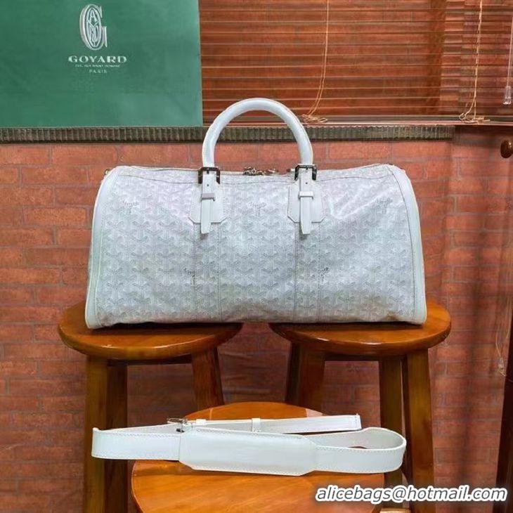 Buy Discount Goyard Original Travel Bag 8953 White