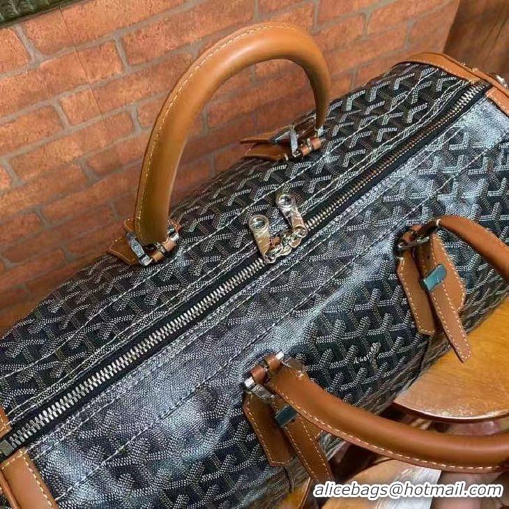 Affordable Price Goyard Original Travel Bag 8953 Black And Tan