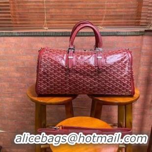 Top Design Goyard Original Travel Bag 8953 Red