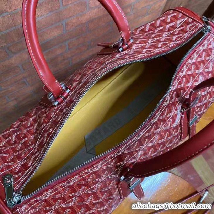 Top Design Goyard Original Travel Bag 8953 Red