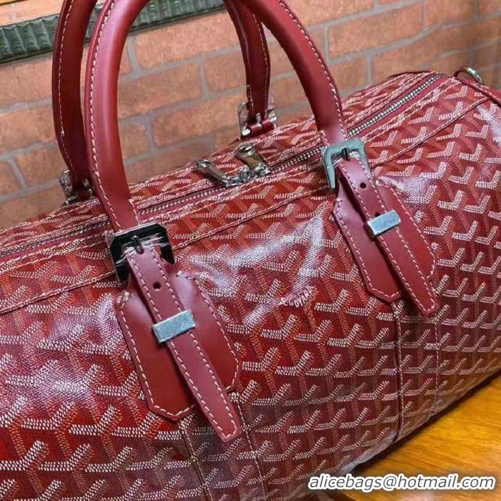 Top Design Goyard Original Travel Bag 8953 Red