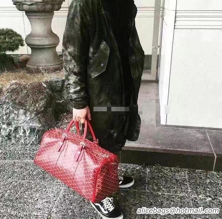 Top Design Goyard Original Travel Bag 8953 Red