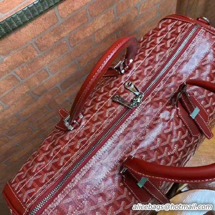 Top Design Goyard Original Travel Bag 8953 Red