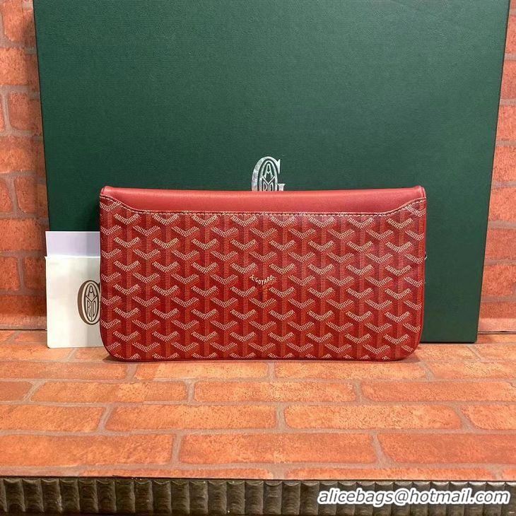 Buy Discount Goyard Original Sainte Marie Clutch Bag 8929 Red