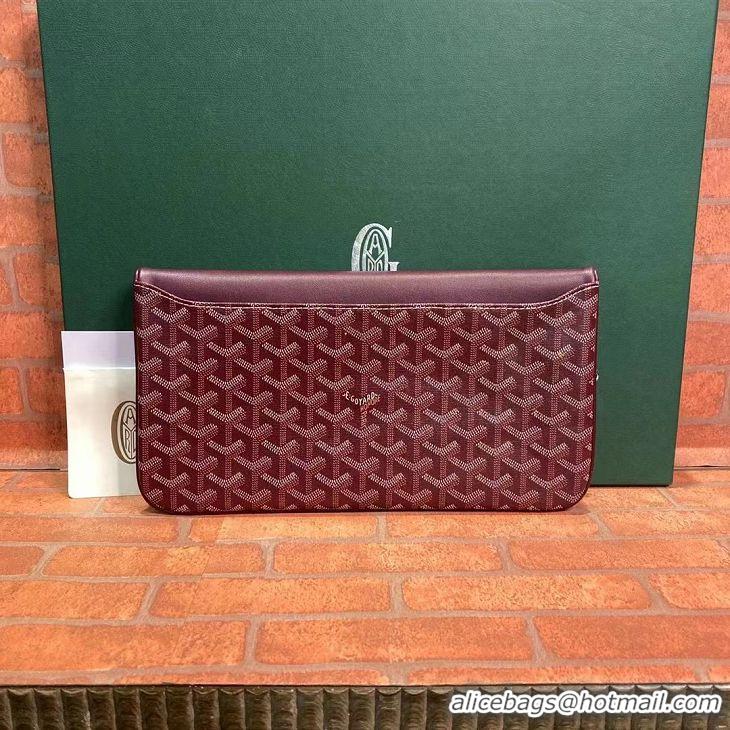 Well Crafted Goyard Original Sainte Marie Clutch Bag 8929 Bungundy