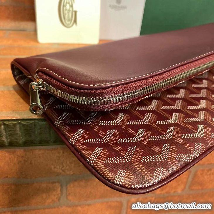 Well Crafted Goyard Original Sainte Marie Clutch Bag 8929 Bungundy