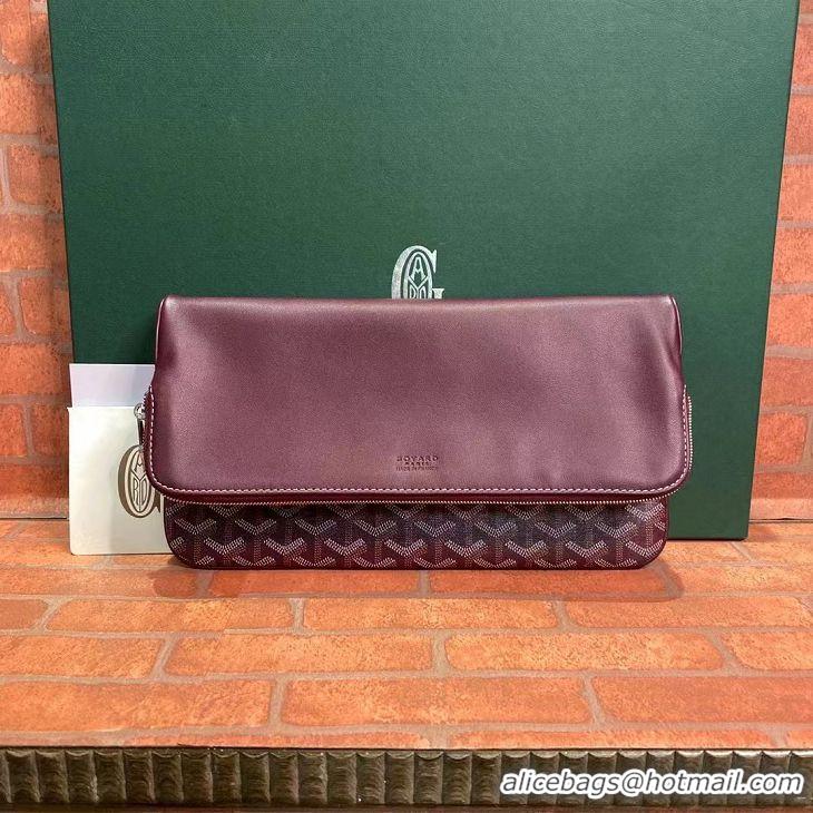 Well Crafted Goyard Original Sainte Marie Clutch Bag 8929 Bungundy