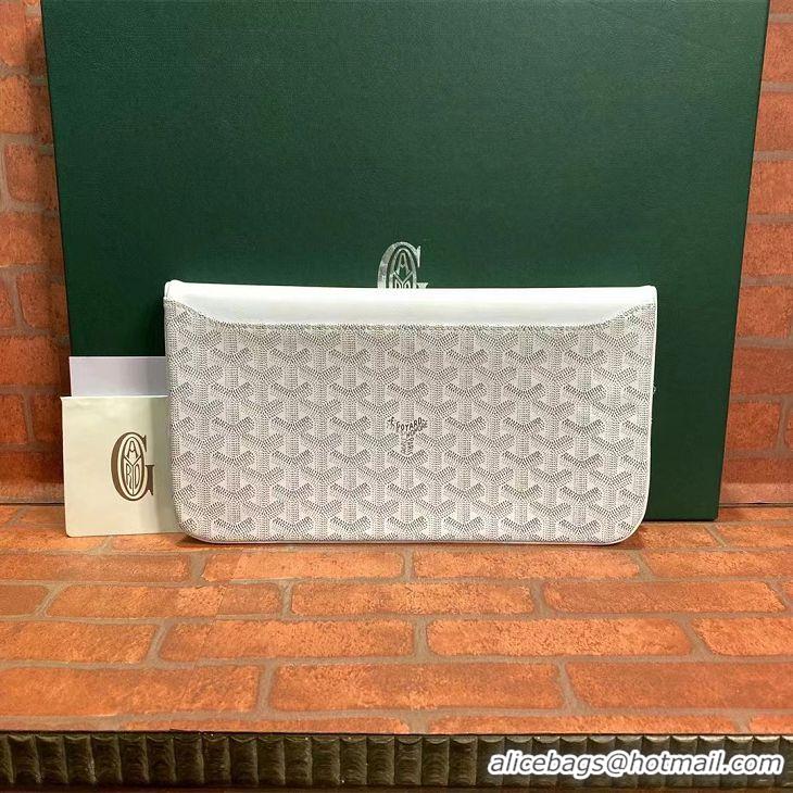 Noble Useful Goyard Original Sainte Marie Clutch Bag 8929 White