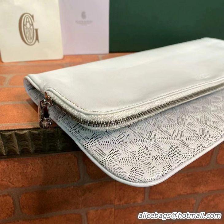 Noble Useful Goyard Original Sainte Marie Clutch Bag 8929 White