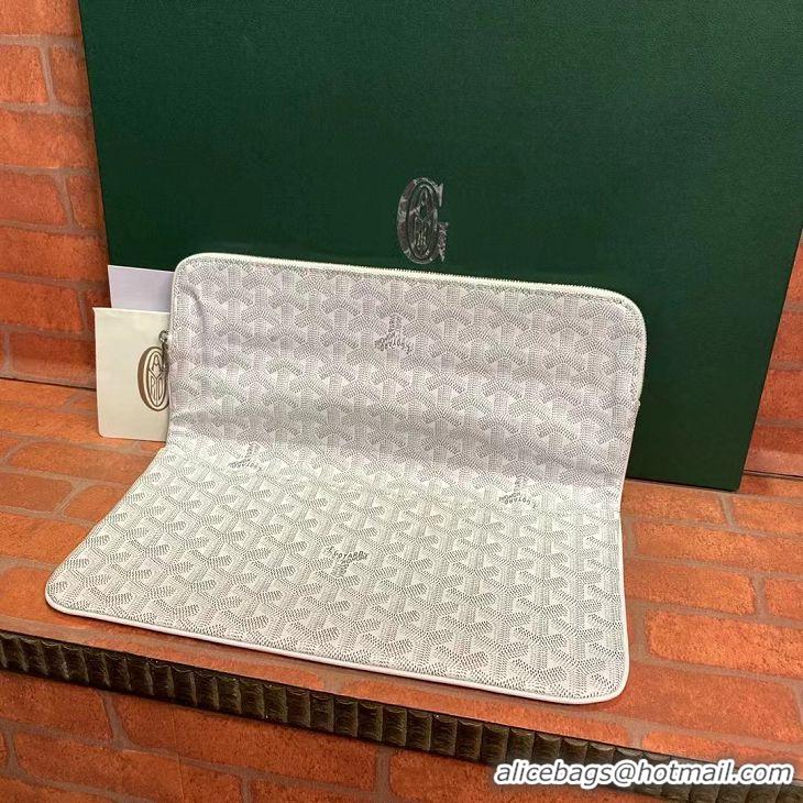 Noble Useful Goyard Original Sainte Marie Clutch Bag 8929 White