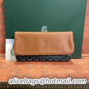 Promotional Goyard Original Sainte Marie Clutch Bag 8929 Black And Tan