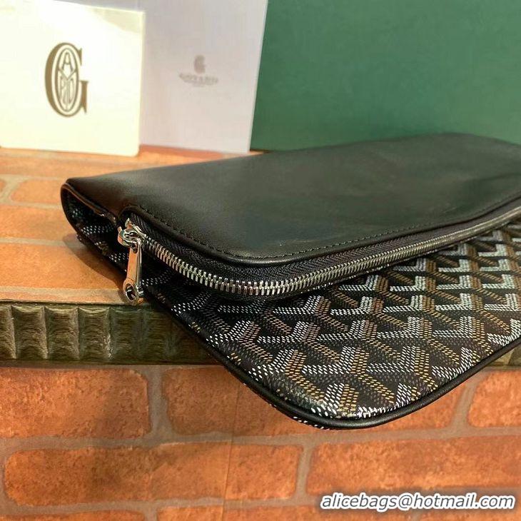 Unique Grade Goyard Original Sainte Marie Clutch Bag 8929 Black