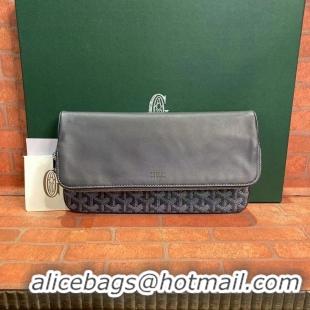 Free Shipping Goyard Original Sainte Marie Clutch Bag 8929 Dark Grey