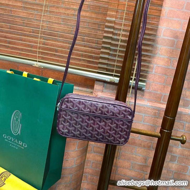 New Style Goyard Original Camera Bag G45 Bungundy