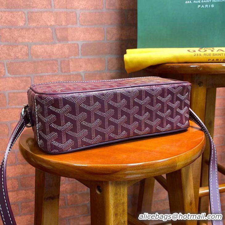 New Style Goyard Original Camera Bag G45 Bungundy