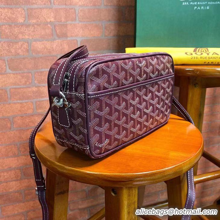 New Style Goyard Original Camera Bag G45 Bungundy