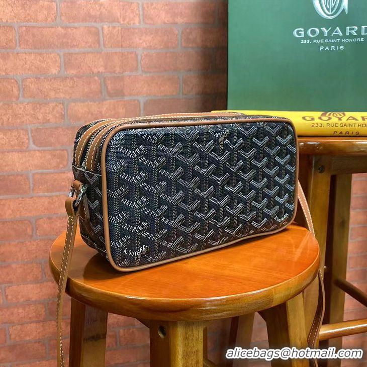 Buy Inexpensive Goyard Original Camera Bag G45 Black And Tan