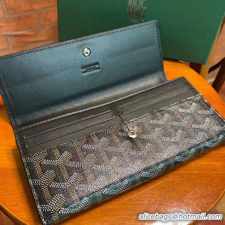 OUTLETS Goyard Original Long Purse 020174 Black