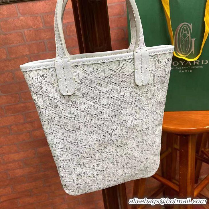 Cheap Wholesale Original Goyard Poitiers Bag 2196 White