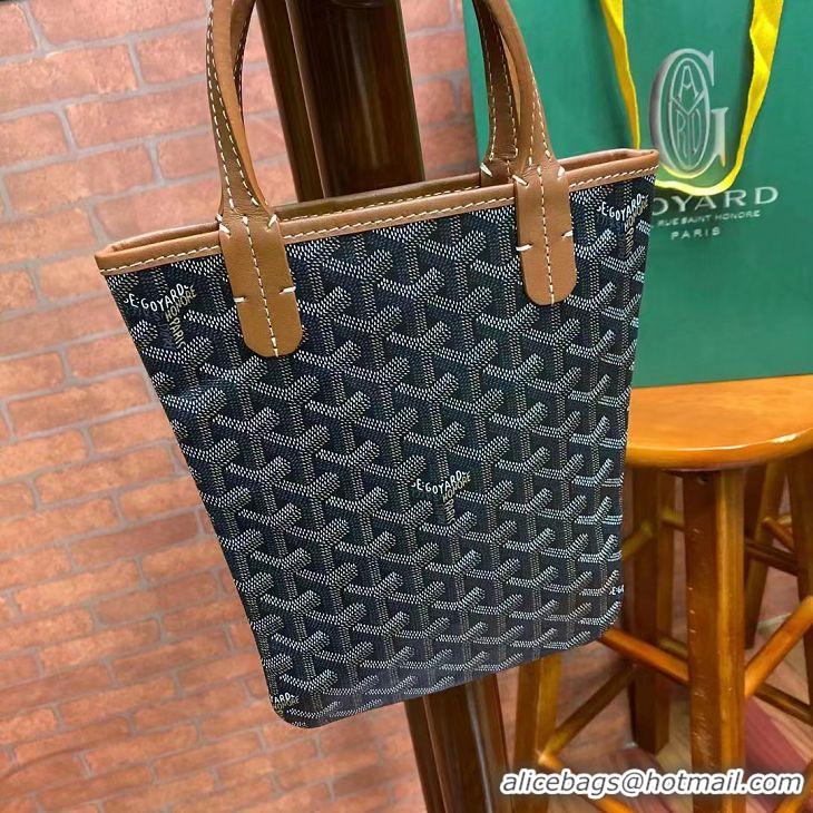 Best Quality Original Goyard Poitiers Bag 2196 Black And Tan