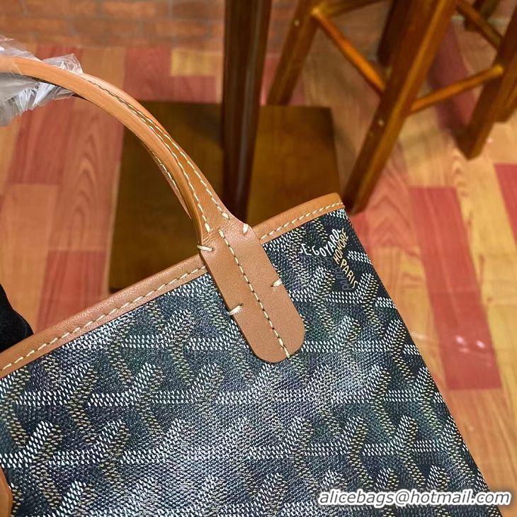 Best Quality Original Goyard Poitiers Bag 2196 Black And Tan