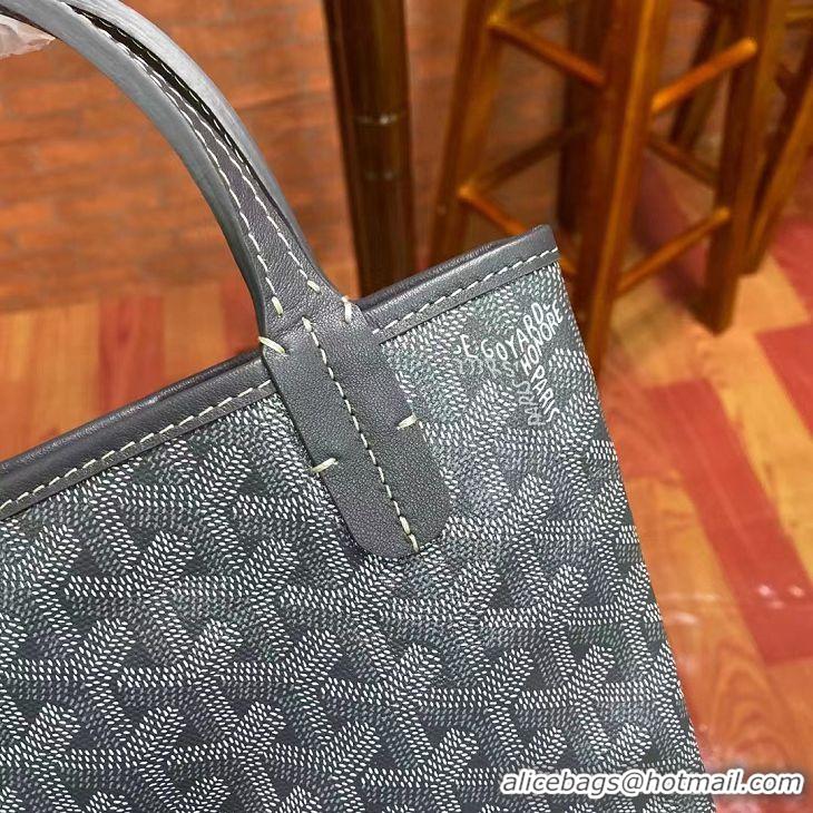 Spot Bulk Original Goyard Poitiers Bag 2196 Dark Grey