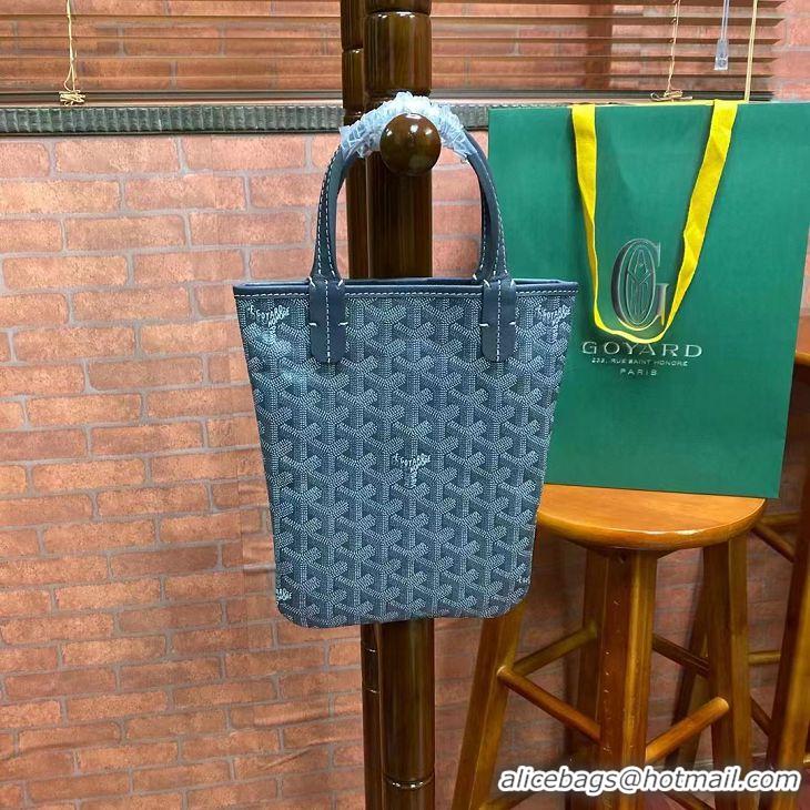 Spot Bulk Original Goyard Poitiers Bag 2196 Dark Grey