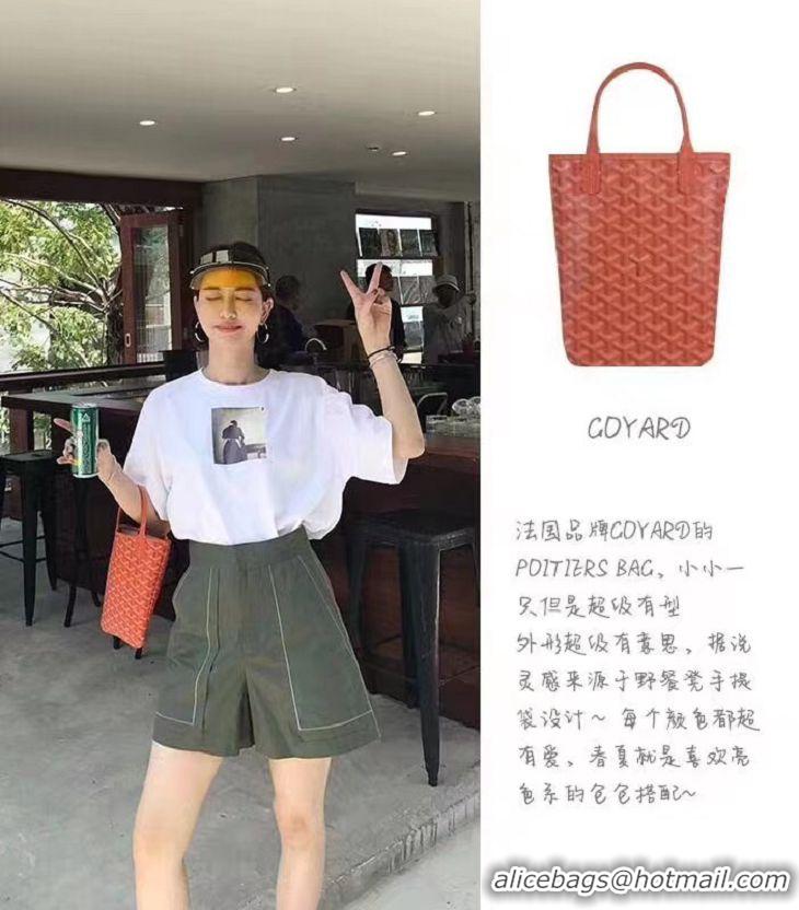 Low Price Original Goyard Poitiers Bag 2196 Orange