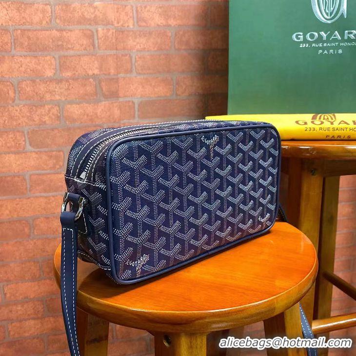 Best Grade Goyard Original Camera Bag G45 Navy Blue