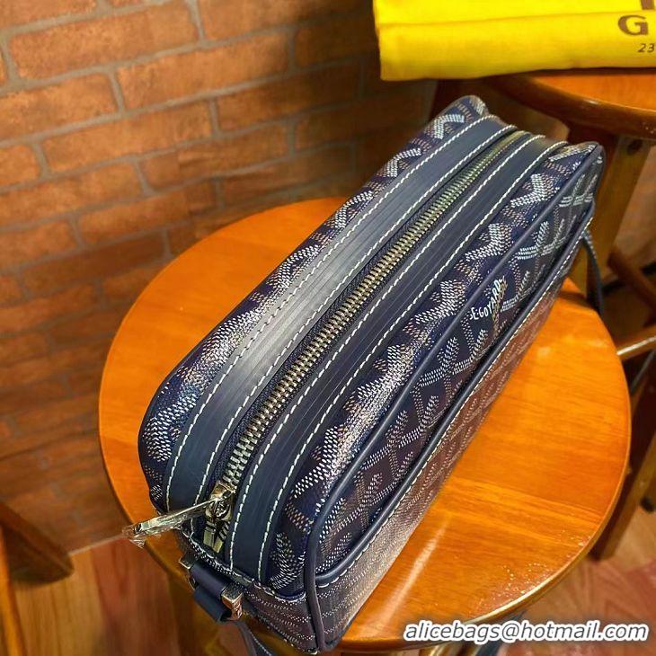 Best Grade Goyard Original Camera Bag G45 Navy Blue