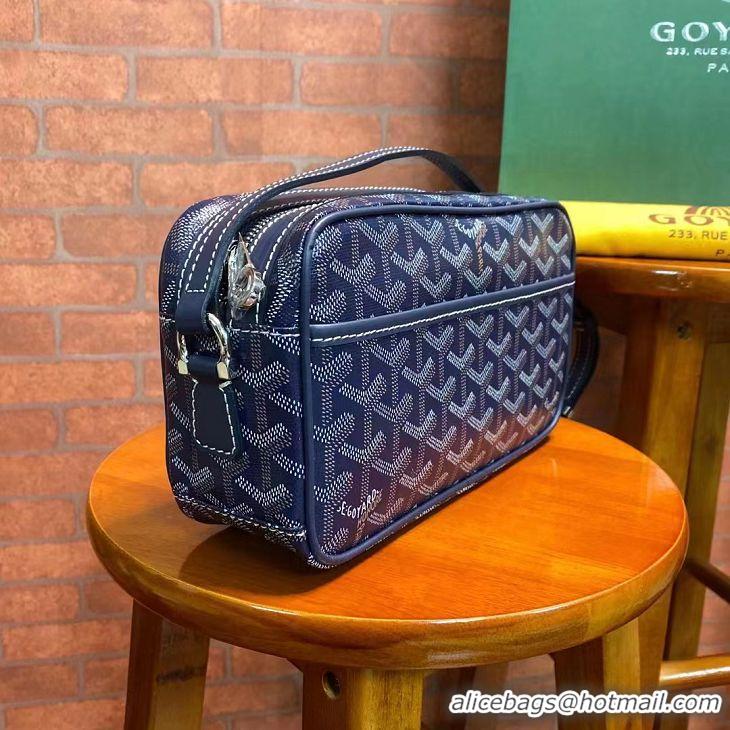 Best Grade Goyard Original Camera Bag G45 Navy Blue