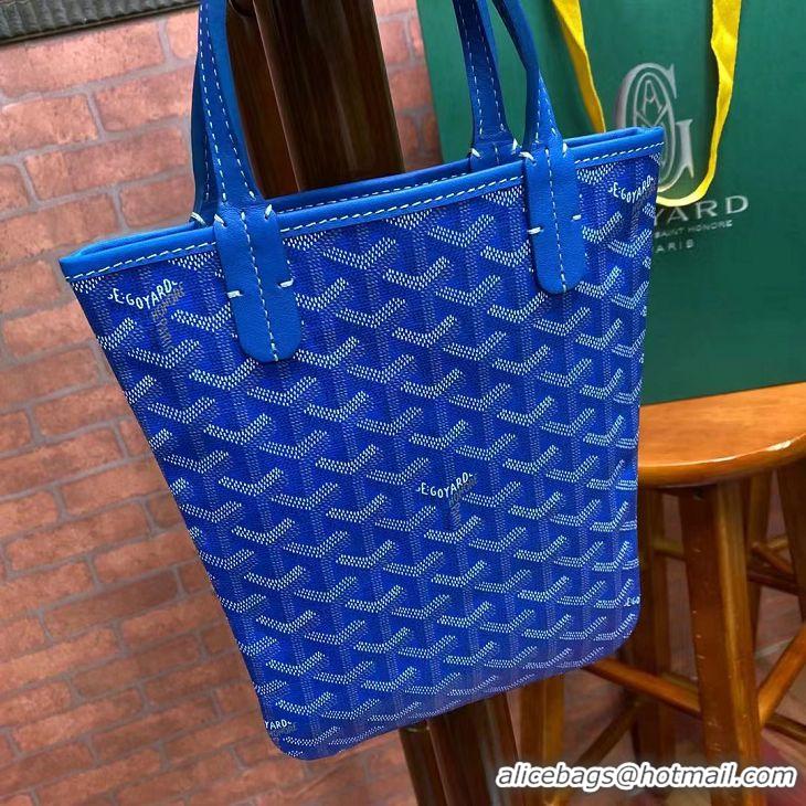 Buy Discount Original Goyard Poitiers Bag 2196 Light Blue