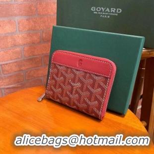 New Fashion Goyard Original Zippy Coin Purse 020084 Red