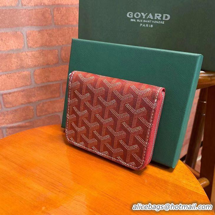 New Fashion Goyard Original Zippy Coin Purse 020084 Red