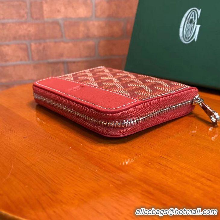 New Fashion Goyard Original Zippy Coin Purse 020084 Red