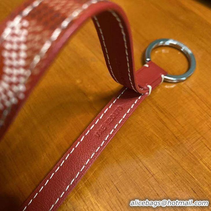 Hot Style Goyard Original Key Chain 02002 Red