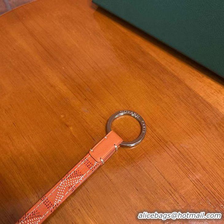 Sophisticated Goyard Original Key Chain 02002 Orange